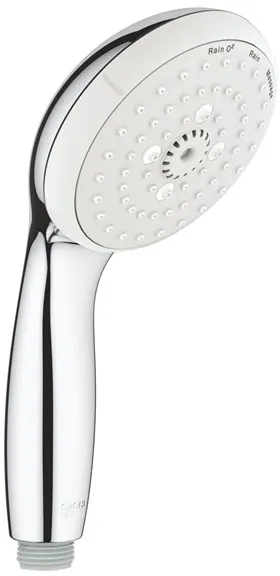 Grohe Tempesta 100 käsisuihku, 3 suihkutyyppiä, kromi