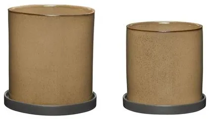 Hübsch Era Ruukku Beige, 2 kpl:n setti