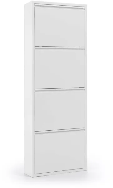 Ode, Kenkähylly, valkoinen, K136x50x15 cm