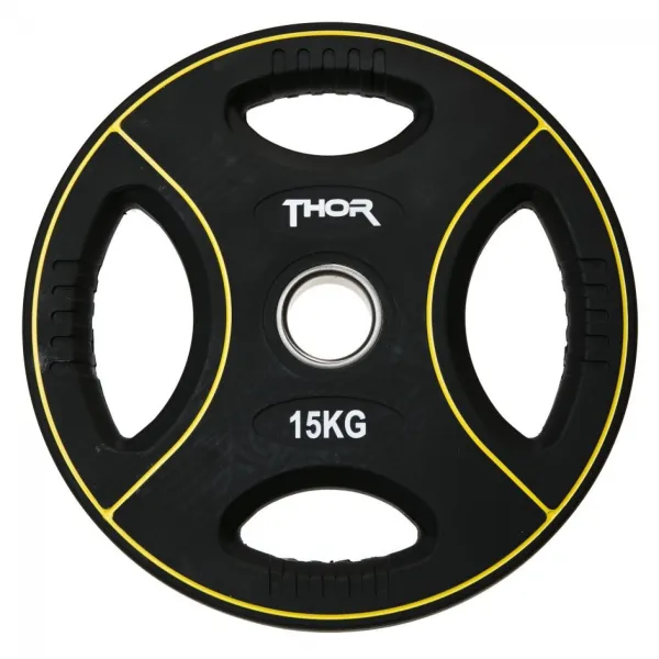 Thor Fitness Painolevy kahvalla 15 kg (1 kpl)
